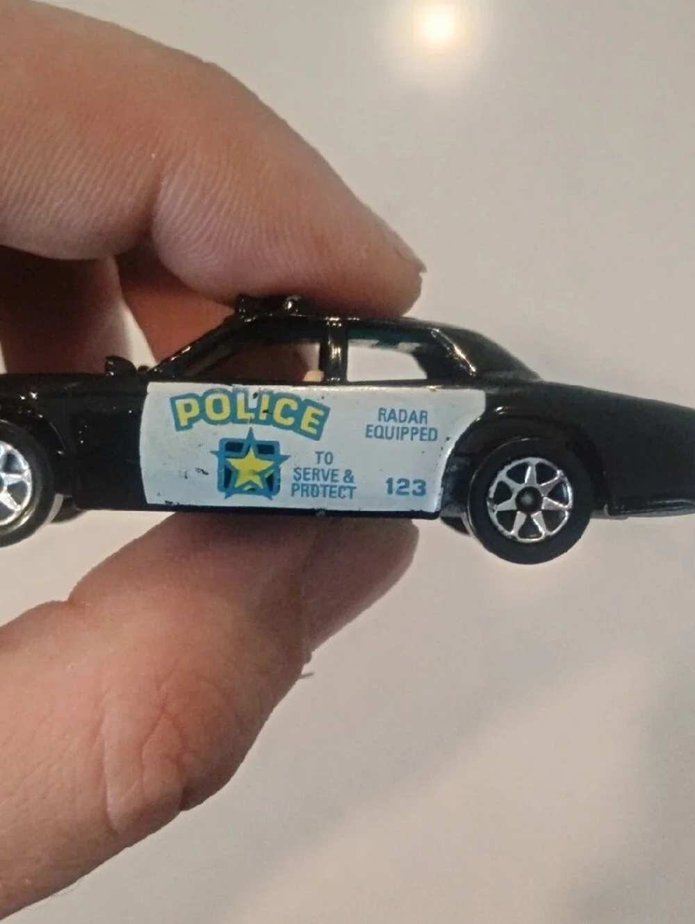 Hot Wheels durable black